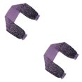 thumbnail image 1 of kurtrusly Boléro en Chiffon à Manches Longues Tendance pour Femmes Fleur Violette 2ensemble, 1 of 6
