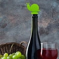 thumbnail image 5 of Yhmxh Gadgets de Cuisine, Maison et Cuisine, Petit Escargot Bouchon de Bouteille de Vin Bouchons Réutilisables Étanches Mignons Décoratifs Bouchon de Bouteille Bouchon de Vin Rouge, 5 of 5