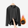 thumbnail image 2 of BLVB Women's Thermal Shirts Fleece Pullover Long Sleeve Undershirt Tops Warm Winter Base Layer for Cold Weather, 2 of 5