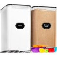 thumbnail image 1 of Extra Large Food Storage Containers with Lids-6.5L |220 OZ| 2PCS- CEKEE Large Airtight Plastic Food Canisters for Flour, Sugar, Rice, Cereal & Pasta, Bulk Food Storage fo, 1 of 8