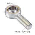 thumbnail image 3 of Roulement d'Extrémité de Tige Uxcell, Roulement d'Articulation Auto-Lubrifié, Connecteur de Filetage Mâle Main Droite 18 mm, 3 of 6