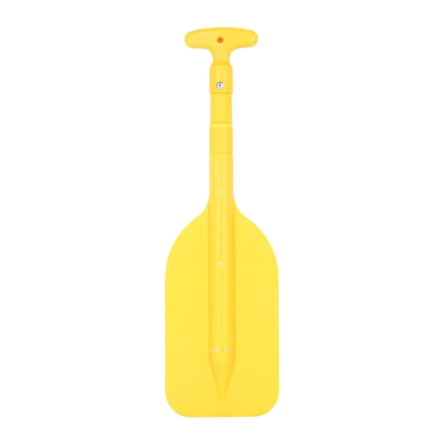 ZheElen Aluminum Alloy And Plastic Kayak Paddle Adjustable Length Canoeing Paddle Durable Lightweight Suitable Yellow