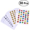 thumbnail image 1 of 30 Sheets Star Sticker Set Kids Self Adhesive Stickers Stars for DIY Scrapbooking Cards Decoration Gift, 1 of 8