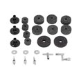 thumbnail image 2 of Drum Set Felt, Standard Size Practical Strong Durable Cymbal Felts Sets  For Most Drum Kits For Boom Stands, 2 of 8