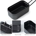 thumbnail image 4 of 800ml Nonstick Aluminum Lunch Tin Box Food Container for Outdoor Camping Hiking Backpacking, 4 of 7