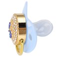 thumbnail image 1 of Newborn Pacifiers, Anti Static Baby  Arc Guard Silicone Material Integrated Design  For Outdoor For Home Blue, 1 of 8