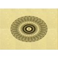 thumbnail image 1 of Ahgly Company Machine Washable Indoor Rectangle Transitional Sun Yellow Area Rugs, 2' x 4', 1 of 7