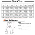 thumbnail image 2 of Robe d'Été pour Femme à Encolure Carrée, Grande Taille, Mignonne, à Manches Courtes, Taille Haute, Robe Trapèze Évasée à Volants, Danse, Bleu, P, 2 of 6