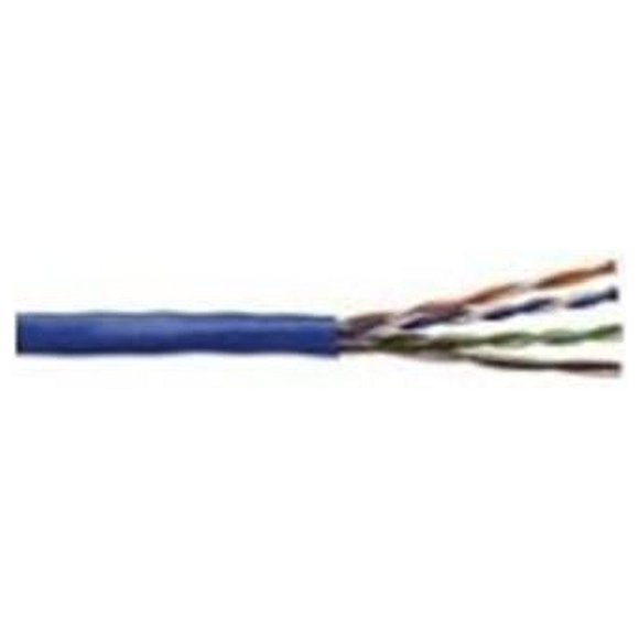 Coleman Cable 96263-46-09 Fil CAT5e 24G Données Gris Boîte de 1000 Pieds