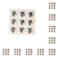 thumbnail image 1 of 10 Sheets Rhinestone Stickers Children Hand Acrylic Decals Three-dimensional Student DIY Love Heart Crafts Label Table Party AB Colorful, 1 of 7