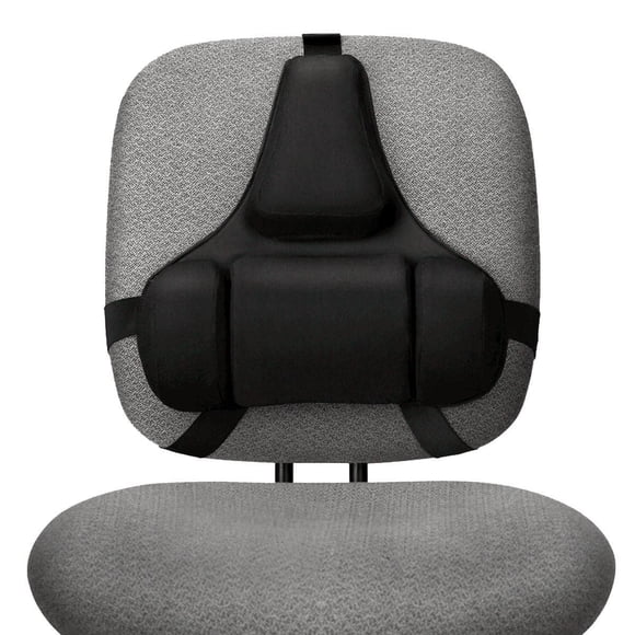 Fellowes Professional Series Back Support with Microban® Protection, Black