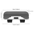 thumbnail image 2 of I-927 B Support de Lunettes de Soleil pour Visière de Voiture Étui Rigide Organisateur de Rangement pour Lunettes Étui pour Lunettes de Soleil Lunettes de Lecture 0,37 Lb, 2 of 6