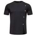 thumbnail image 1 of Cameland Mode Personnalité Homme Décontracté Ajusté Manches Courtes Imprimé T Manches Courtes Col Rabattu Blouse et Chemise, 1 of 4