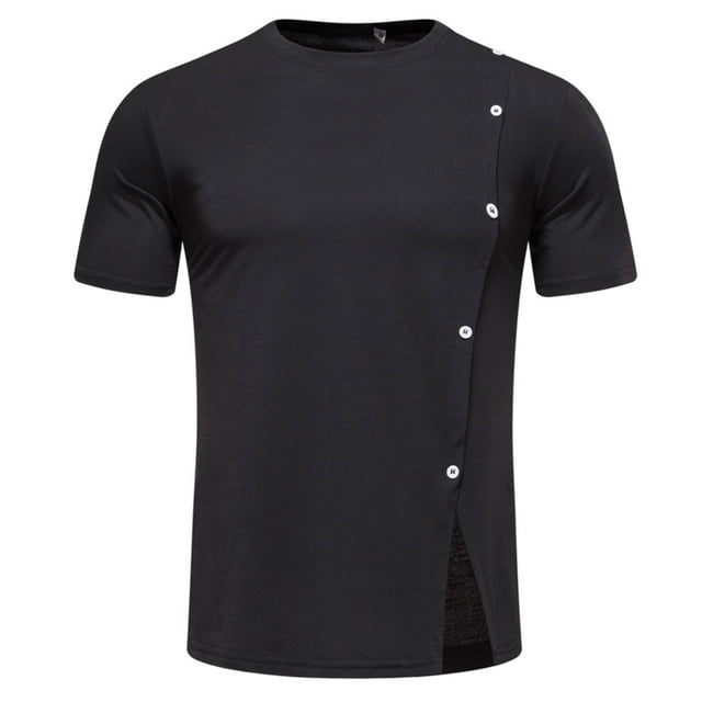 Cameland Mode Personnalité Homme Décontracté Ajusté Manches Courtes Imprimé T Manches Courtes Col Rabattu Blouse et Chemise