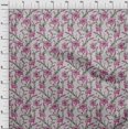 thumbnail image 4 of oneOone Tissu Rose en Polyester Spandex Tissu Floral pour Robe Tissu Imprimé Tissu au Mètre 56 Pouces de Large, 4 of 4