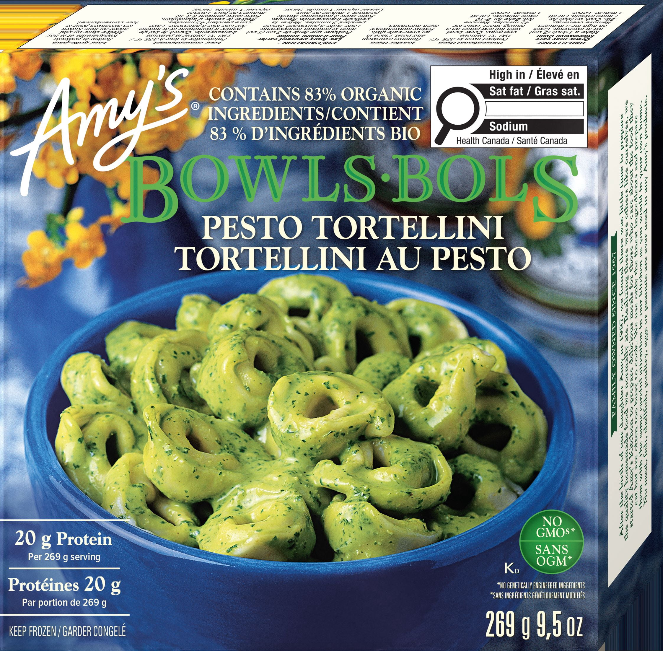 Amy's Pesto Tortellini Bowl, 269g