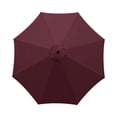 thumbnail image 2 of Vaidha Parasol de Cour Extérieur en Polyester, Parasol Pare-Soleil, Tissu anti-UV et Imperméable, Tissu de Parasol de Jardin à Mât, 2 of 6