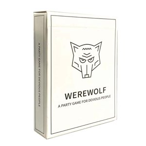 MVRLSH Under 10$ Jeu de carte de conseil en anglais "Trash Bears Little White Wolves Dogs" Famille Rassemblement Anniversaire Parent Child Strategy Game