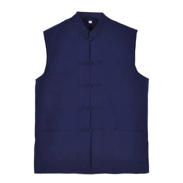 Men's Linen Vest Casual Lightweight Sleeveless Jacket - Summer Outdoor Work Fashion