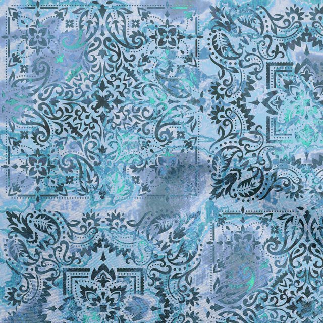 oneOone Velvet Light Blue Fabric Asian Sewing Craft Projects Fabric Prints By Yard 58 Inch Wide