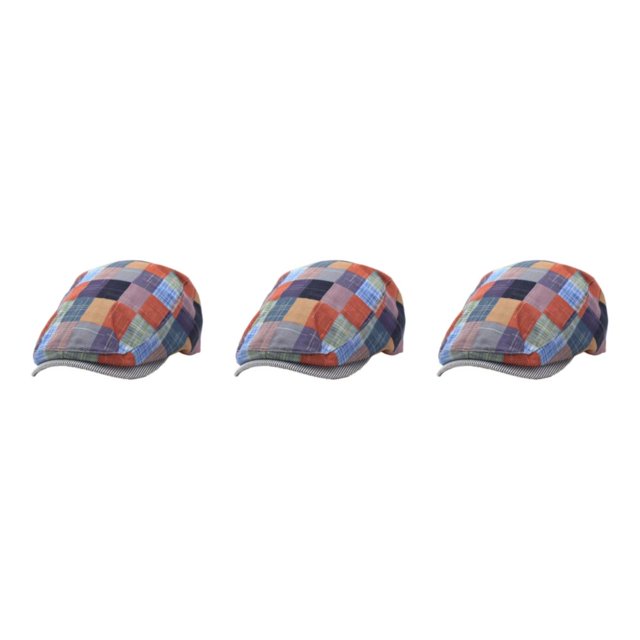 Maytalsory Stay Protected And Beautiful Sunproof Flat Hat For Outdoor Excursions Breathable Orange 3Set