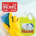 thumbnail image 3 of Great Value Lemon All-Purpose Concentrated Cleaner and Disinfectant, 5L, 3 of 4