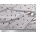 thumbnail image 3 of Soimoi Rayon Fabric Moth & Light Bug Insects Print Fabric by Yard 42 Inch Wide, 3 of 4