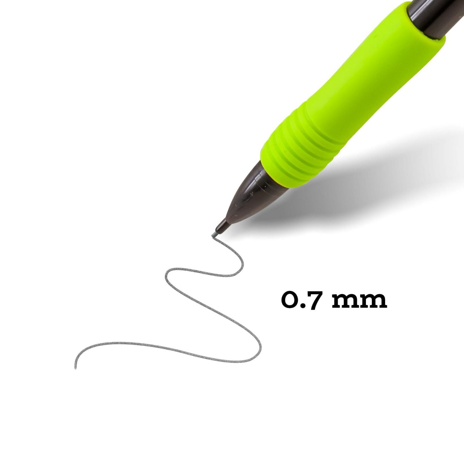 Recharges de crayon mécanique Pen+Gear n° 2, mine foncée, 0,7 mm, 90 unités