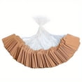 thumbnail image 1 of MesaSe 100pcs Kraft Paper Price Display Blank Label Khaki Label Writable Price Label Hanging Card with Rope Set Label DIY Christmas Hanging Rope Blank Label, 1 of 6