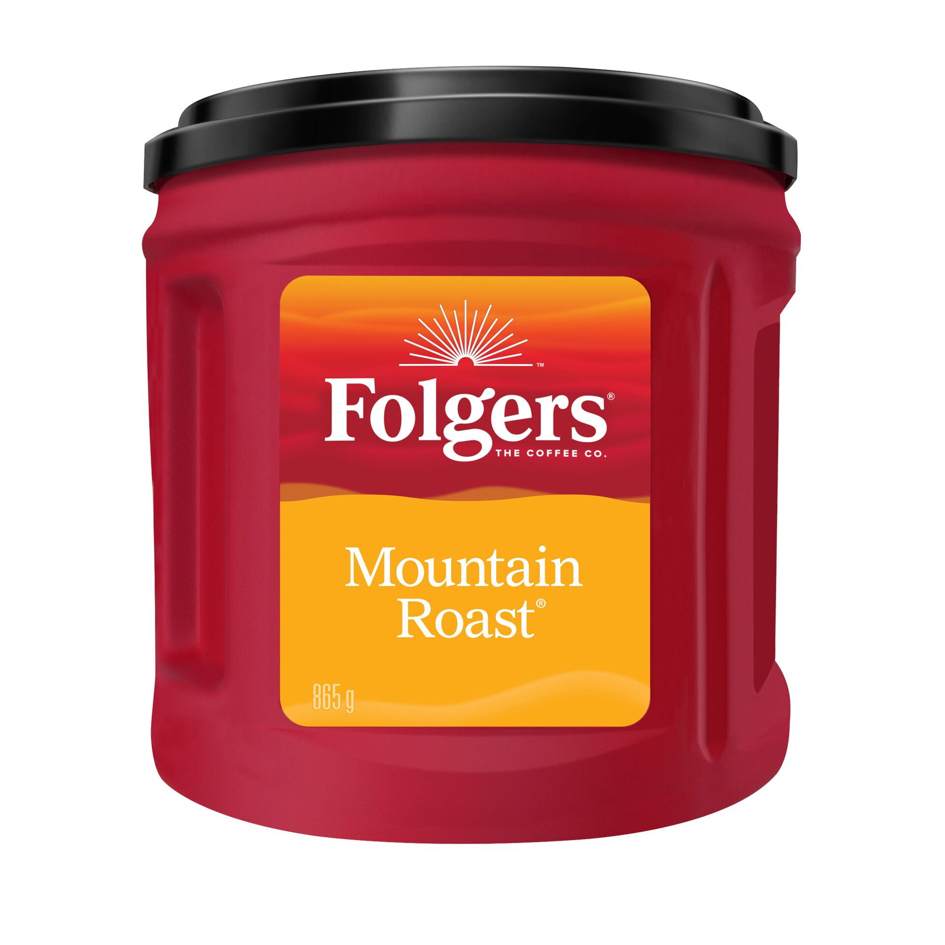 Folgers Mountain Roast Light Roast Ground Coffee 865 g