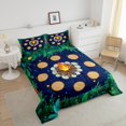 thumbnail image 4 of Erosebridal Nature Adventure Bedding Sets Queen with Comforter, Rustic Camper Duvet Insert, Cartoon Plant Decor, Reversible, 4 of 7