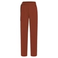 thumbnail image 3 of YiZYiF Men's Latin Dance Pant Salsa Rumba Tango Competition Ballroom Practice Pants Trousers Caramel L, 3 of 5