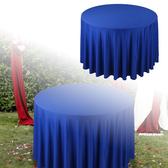 Oliegs Vert Rouge Vif Bleu 60x110CM Élastique Cocktail Hôtel Mariage Haut Bar Comptoir Couleur Unie Banquet Élastique Traiteur