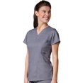 thumbnail image 1 of Haut de Sarrau Uni à Col en V COOLMAX pour Femmes EON, 1 of 1