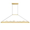 thumbnail image 1 of Himalayas Integrated LED Brass Chandelier, 1 of 3