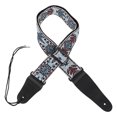 thumbnail image 2 of MasteelfCA 1Pc Exquisite Cotton Embroidery Guitar Strap Practical Guitar Belt Electric Guitar Strap, 2 of 7