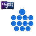 thumbnail image 4 of <p>12pcs Arcade Button Cover 20.2mm 25.3mm Mechanical Push Button Cover For Kailh For Cherry For Akko For Glorious Switches</p>, 4 of 7