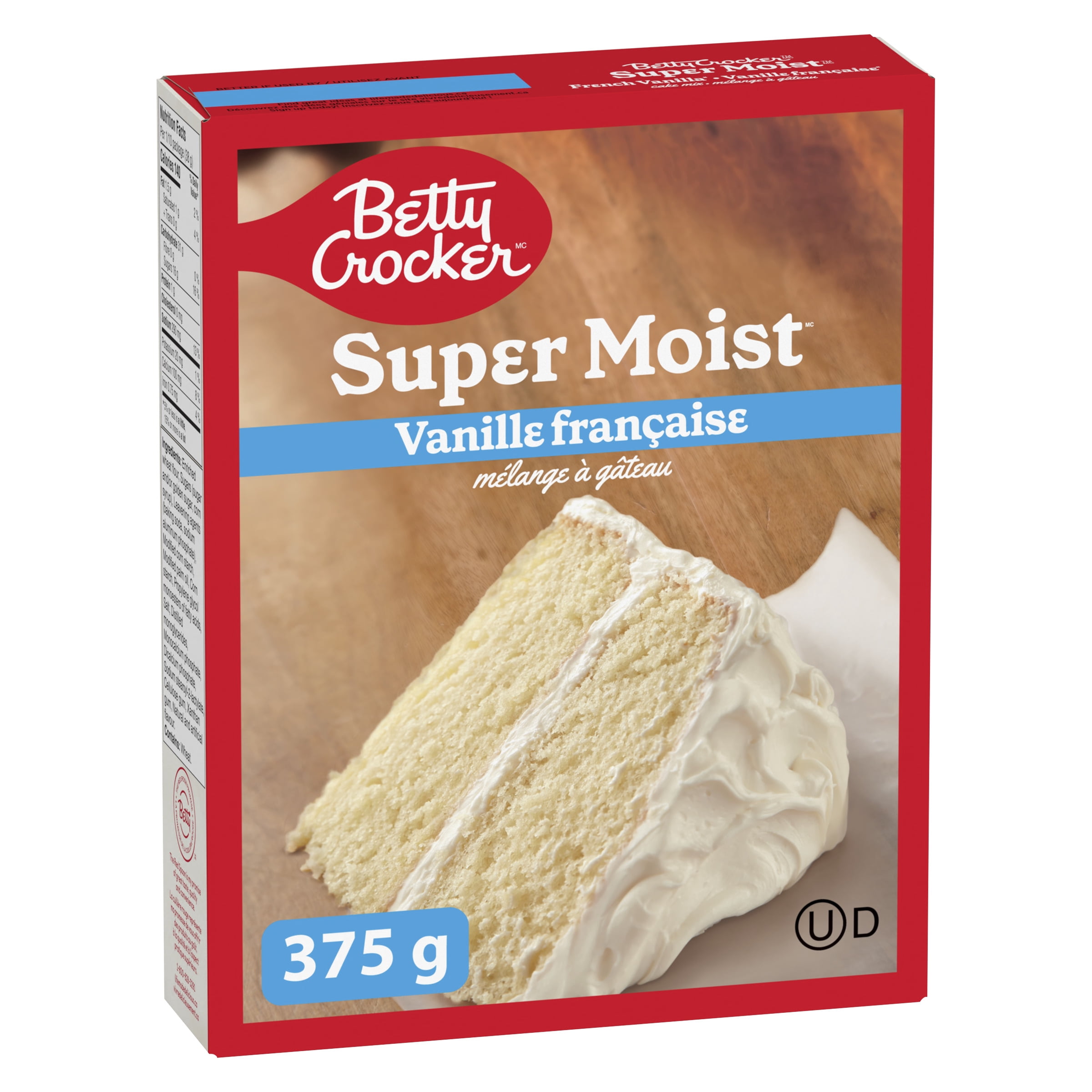 Betty Crocker Super Moist ケーキミックス Betty Crocker Super Moist French Vanilla Cake Mix - Walmart.ca