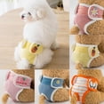 thumbnail image 5 of Female Dog Sanitary Pants  Washable Reusable Physiological Pet Diapers Shorts  Menstrual Care Pants For Small  Medium Dogs, 5 of 5
