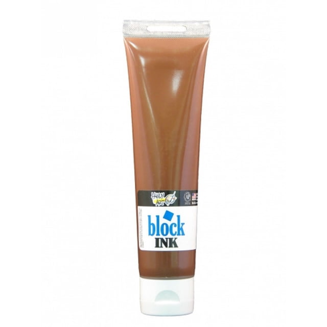 (brown) - Handy Art 308-050 Water Soluble Block Printing Ink Tube, Brown, 150ml
