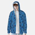 thumbnail image 2 of Vsdgher Tennis Rackets 1 Print Adult Hoodie Shirts Rash Guard for Men Women,Long Sleeve Sun Protection Fishing Shirts for Athletic Running Swim-Medium, 2 of 7