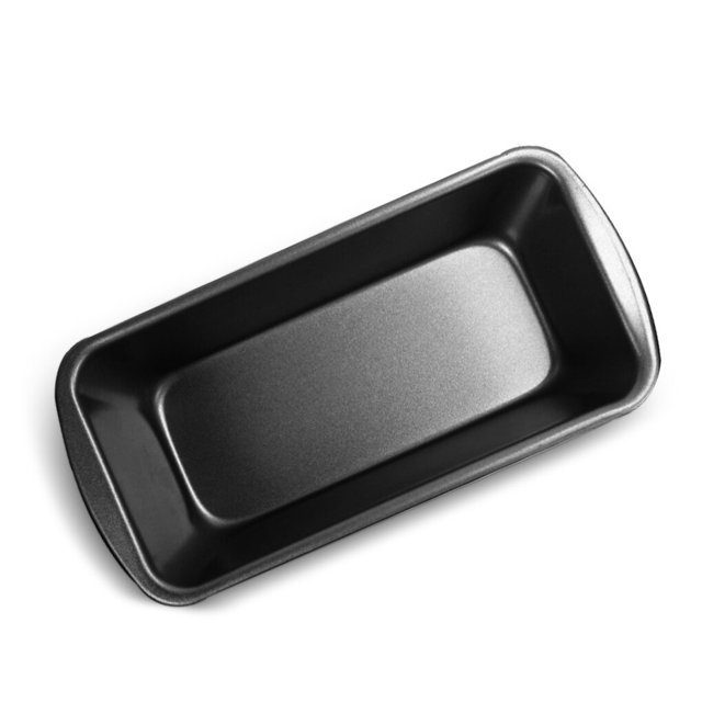 yingyy Rectangular Toast Loaf Mold High Temperature Resistant Bread Baking Pan DIY Muffin Moulds Kitchen Supplies Baking Tool black S 1Set