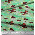 thumbnail image 3 of Soimoi Crepe Silk Fabric Fish Cartoon Fabric Prints by Yard 42 Inch Wide, 3 of 3
