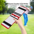 thumbnail image 3 of WALFRONT Golf Score Card Counter Golf Score Card Holder Case with Pencil Camouflage Golf Score Counter Keeper Card Holder, 3 of 5