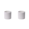 thumbnail image 2 of braveheart Breathable And Durable - Rotating Makeup Brush Cup With Open And PP For Durability And Impact white rotating style 2Set, 2 of 6