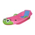 thumbnail image 1 of Almencla Heavy Duty Snow Sled Grass Sliding Sledge Snowboard Skiing Board Outdoor Frog Pink, 1 of 8