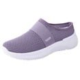 thumbnail image 4 of Dakaela Mocassins Orthopédiques pour Femmes Espadrilles Mule Été Confort Bout Fermé Chaussures de Marche Course, 4 of 5