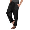 thumbnail image 3 of Inkmeso Solid Casual Bottom For Men's Lightweight Cotton Track Pants For Sleep/Workout Pajamas, 3 of 7