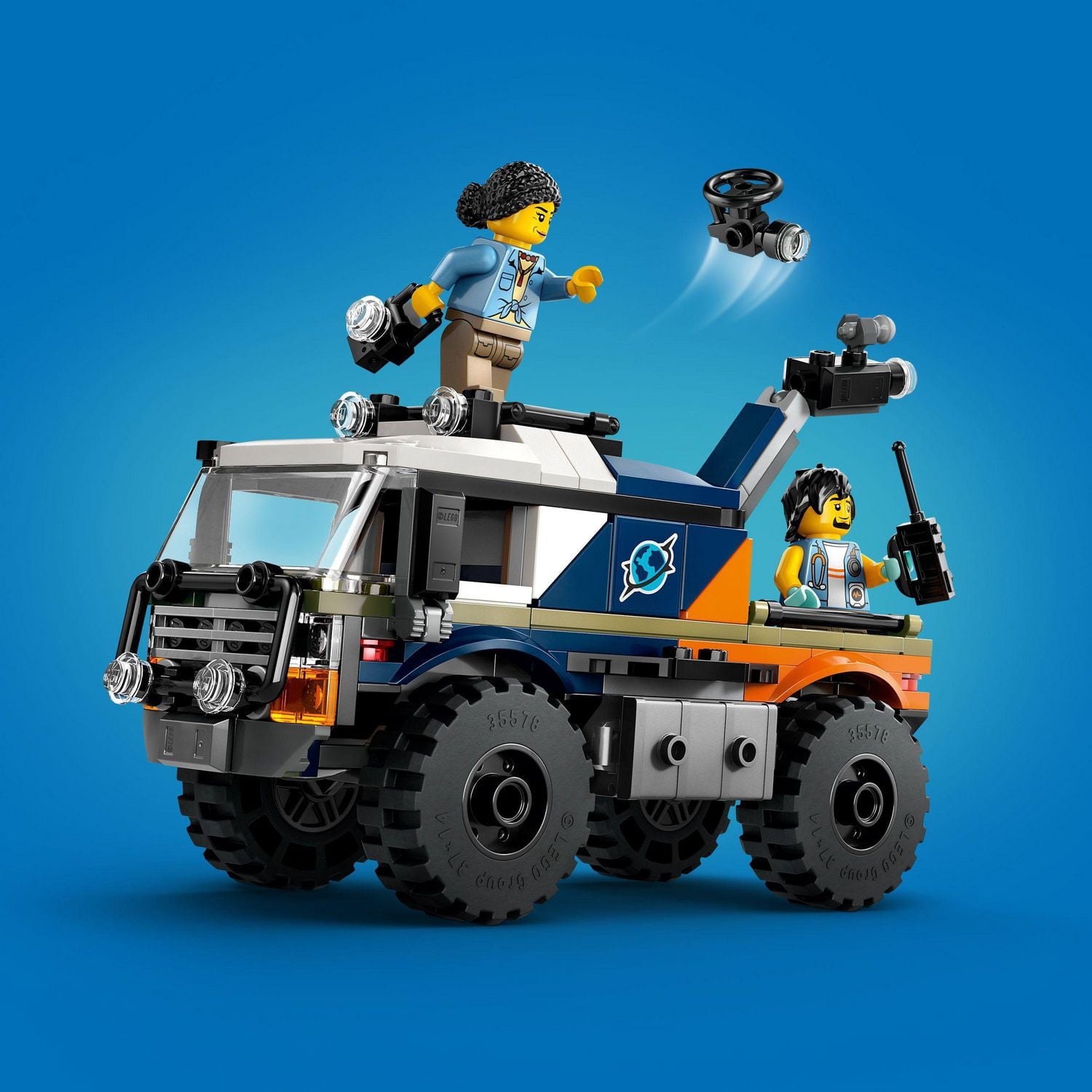 LEGO City Exploration Le camion tout-terrain d’exploration de la jungle 60426 Ensemble de construction (314 pièces)