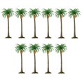 thumbnail image 1 of KLKCMS 10X Model Trees Tree Coconut Palm Park Rainforest Scenery Dioramas H 15cm, 1 of 9